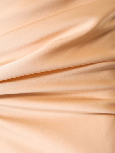 Alessandra Rich: Vestido largo de satén de seda