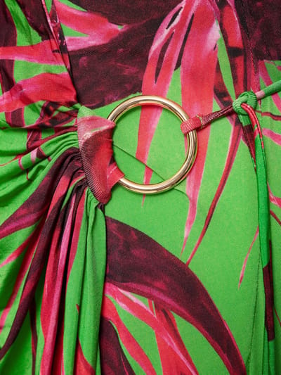 Louisa Ballou: Draped jersey halterneck maxi dress