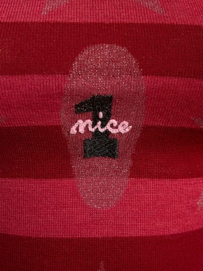 Cormio: Abito lungo in misto lana jacquard