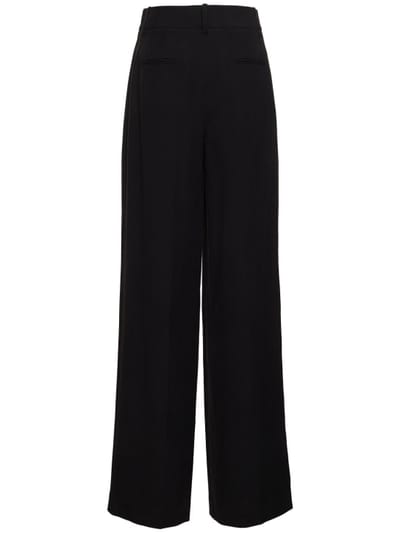 Michael Kors Collection: 中腰亚麻阔腿裤