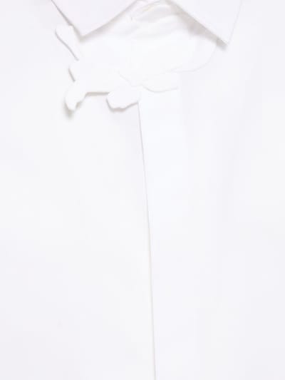 Valentino: Cotton shirt w/ flower
