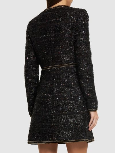 Giambattista Valli: A-line mini dress with sequins