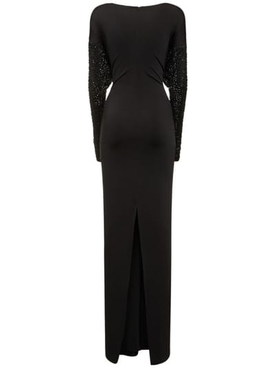 16arlington: Maxi dress with crystals