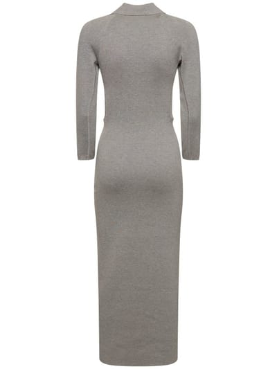 16arlington: Silk and cotton-blend midi dress