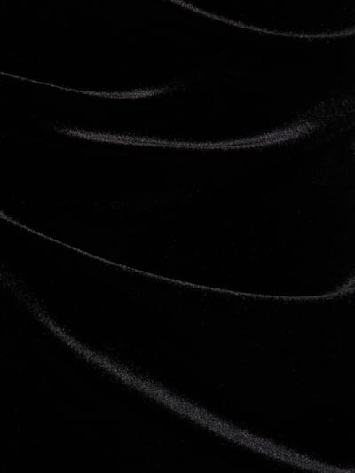 16arlington: Velvet maxi dress with cut-out