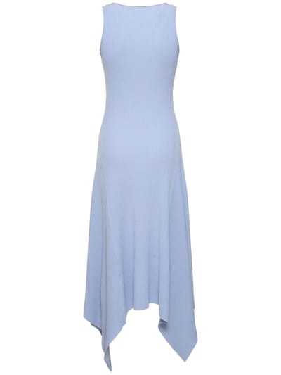 SIMKHAI: Abito midi in maglia a coste
