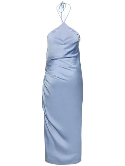 SIMKHAI: Midi dress with V-neckline