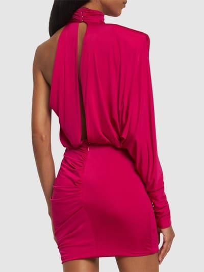 Alexandre Vauthier: Short Dress with High Neckline