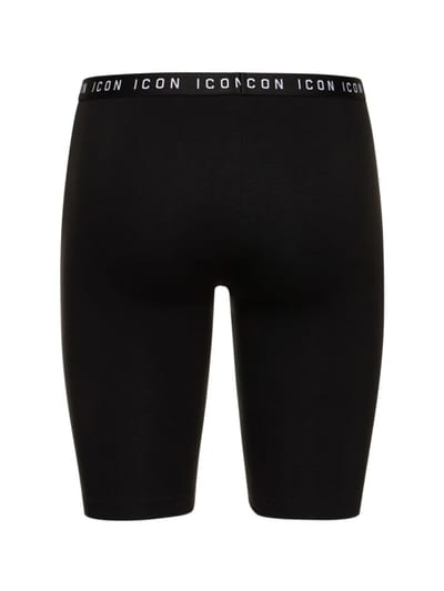 Dsquared2: Icon平纹针织&网眼骑行短裤