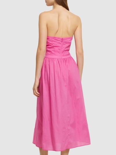 Marysia: Vestido midi de algodón con cut-out