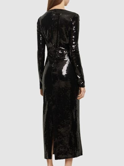 David Koma: Abito midi con paillettes e cut-out