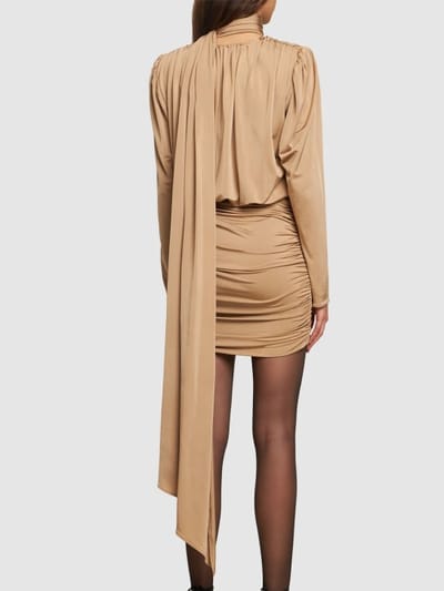 Magda Butrym: Draped jersey mini dress