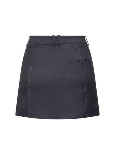 The Garment: Pluto缝线细节迷你短裙