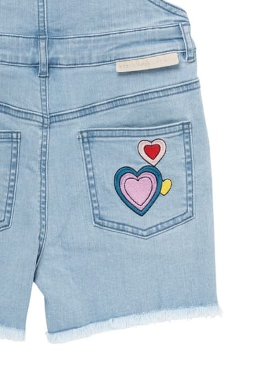 Stella McCartney Kids: Cotton denim overalls