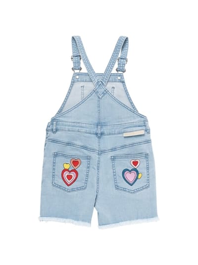 Stella McCartney Kids: Cotton denim overalls