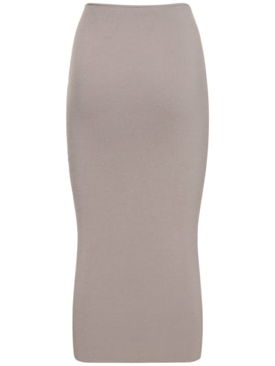 Dion Lee: 镂空针织迷笛半身裙