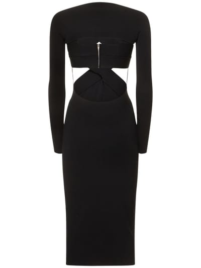 Dion Lee: Cutout long sleeve midi dress