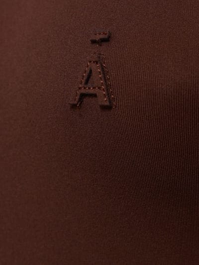 Andreadamo: Halterneck midi dress with slit