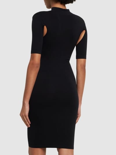 Andreadamo: High-neck dress with cut outs