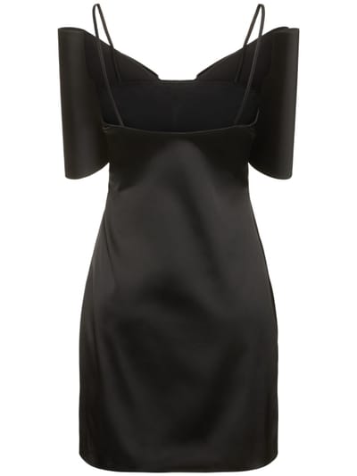 Mach & Mach: Robe courte avec grand nœud