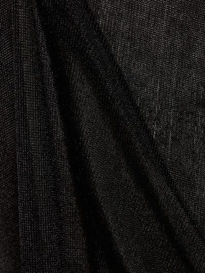Interior: Vestito lungo in maglia con scollo a V
