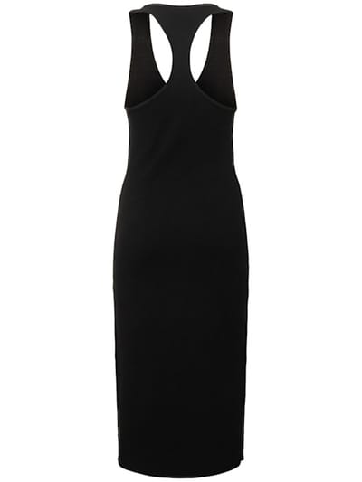 Michael Kors Collection: Abito midi in cashmere con spacco