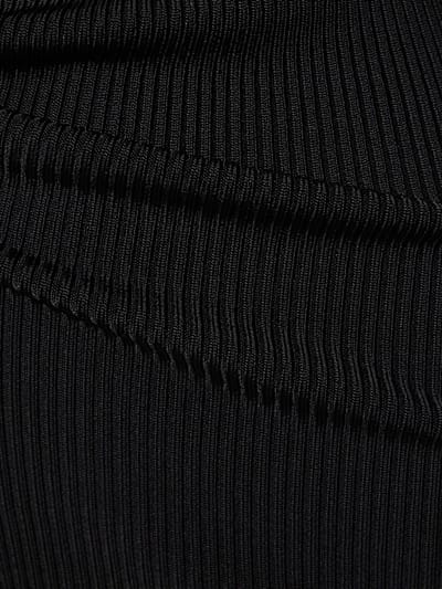 David Koma: Abito lungo monospalla in maglia