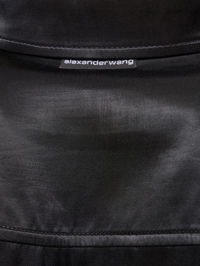 Alexander Wang: Vestito corto in raso con colletto