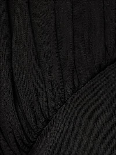 16arlington: Draped jersey maxi dress