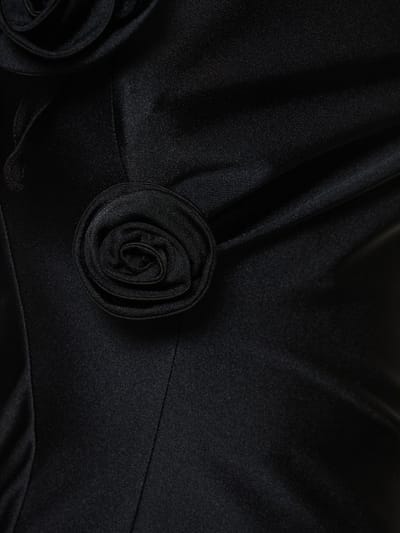 Coperni: Robe longue en tissu stretch à fleurs
