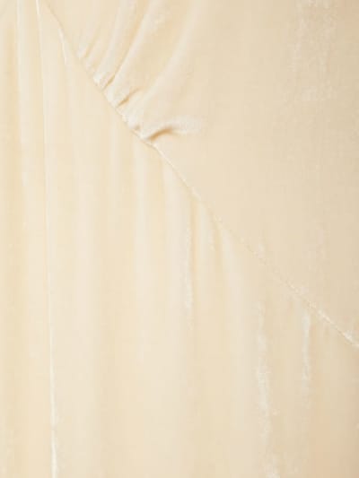 Blumarine: Open-back slip maxi dress