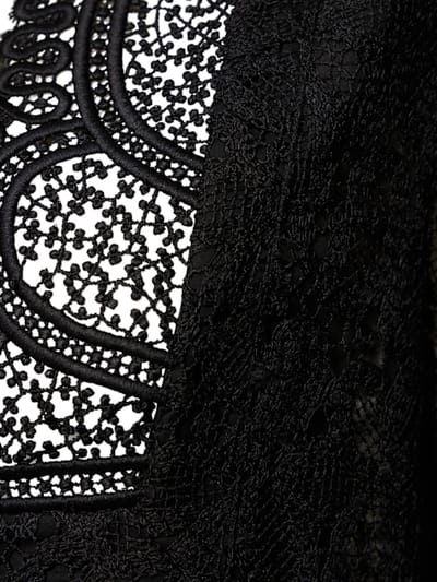 Giambattista Valli: Lace mini dress with flared sleeves