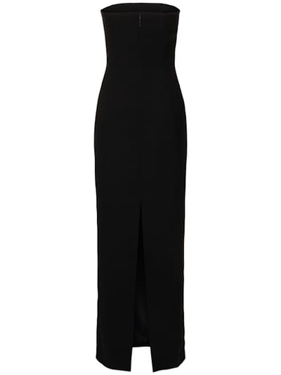 16arlington: Strapless embellished maxi dress