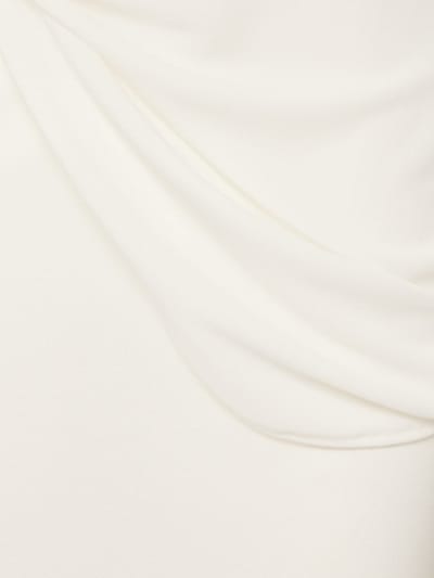 Jacquemus: Maxikleid aus Jersey mit Raffung