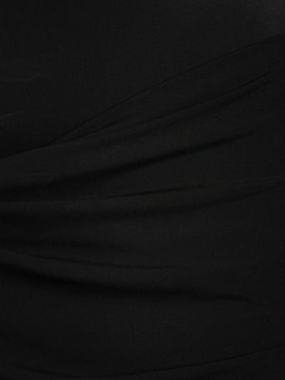 Jacquemus: Minikleid aus Jersey mit Drapierung