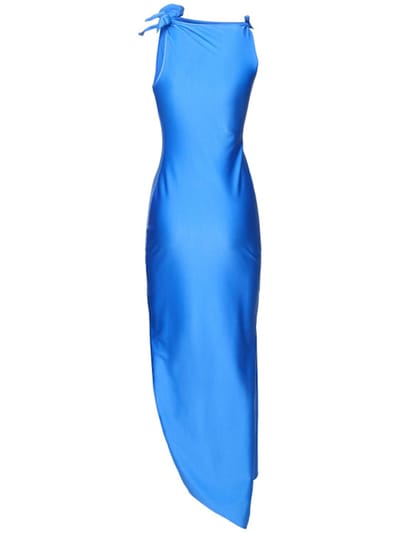 Coperni: Midi-Kleid aus Stretchjersey