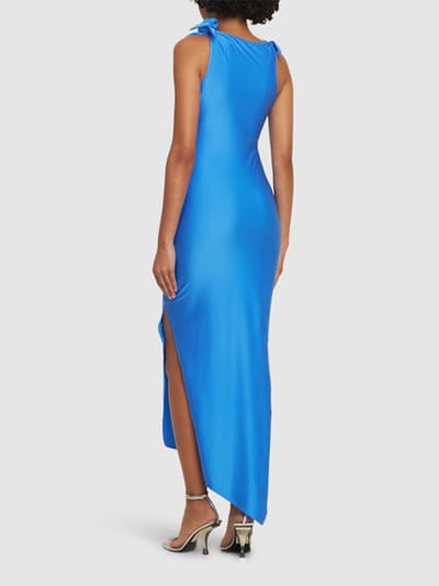 Coperni: Midi-Kleid aus Stretchjersey