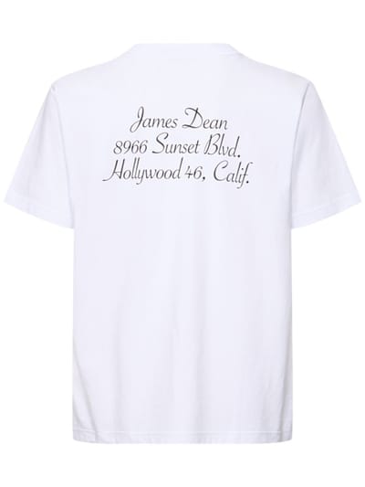 Sacai: Oversize T-shirt with graphic print