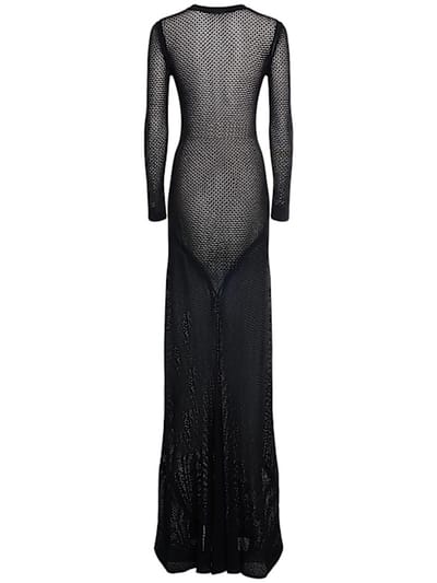 Tom Ford: Open-knit long dress