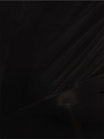 Magda Butrym: Cupro maxi dress with draped back