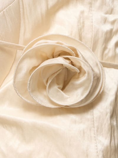 Magda Butrym: Abito lungo bustier con rose