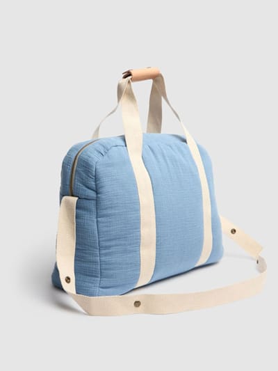 1 + IN THE FAMILY: Padded cotton changing bag