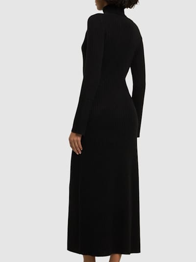 Guest In Residence: Ribbed cashmere maxi dress