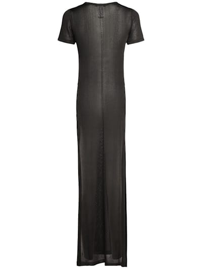 Lemaire: Jersey maxi dress with slit