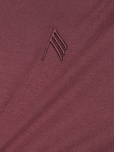 The Attico: Draped jersey mini dress
