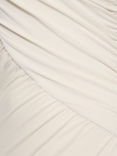 Rick Owens: Abito monospalla drappeggiato con cut-out
