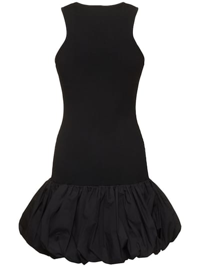 Andreadamo: Mini dress with bubble hem