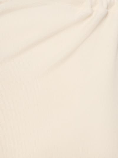 Aya Muse: 粘胶纤维平纹针织宽松裤子