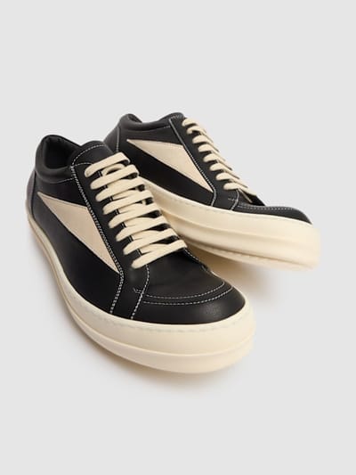 Rick Owens: 低帮运动鞋，带有重叠细节