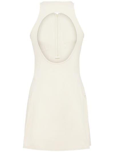 adidas By Stella McCartney: Vestido de tenis en punto elástico